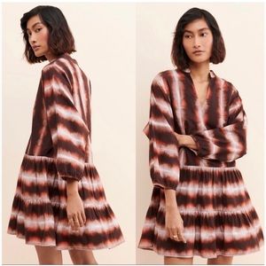Anthropologie Sarita Tie-Dye Dress